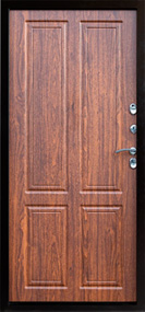 МДФ панели внутренней отделки входных дверей Орех стандарт