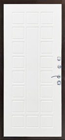 МДФ панели внутренней отделки входных дверей Престиж белое дерево